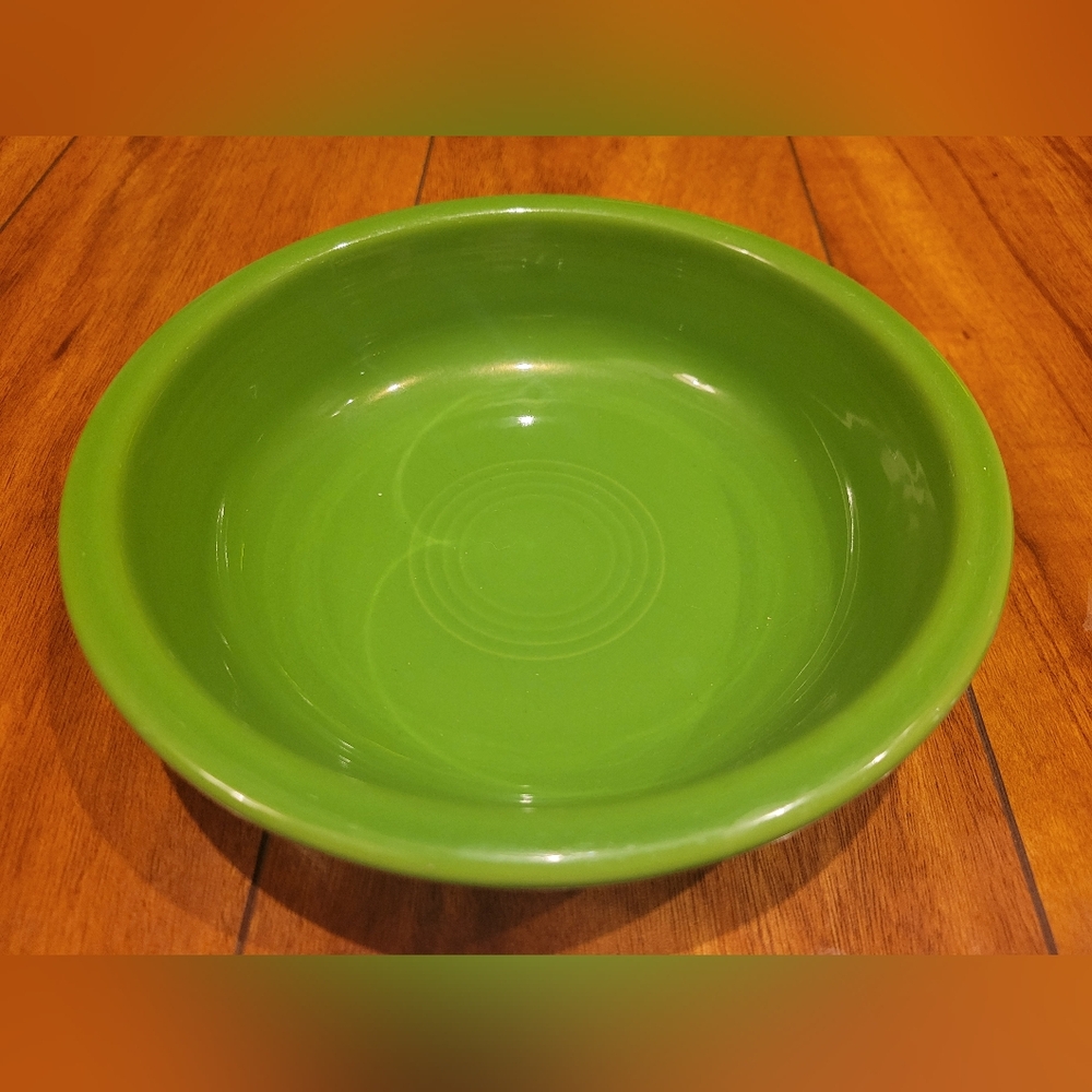 Fiestaware Med Rim Bowl- Shamrock
